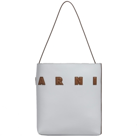 Marni Small Museo Hobo, Frost/Cork